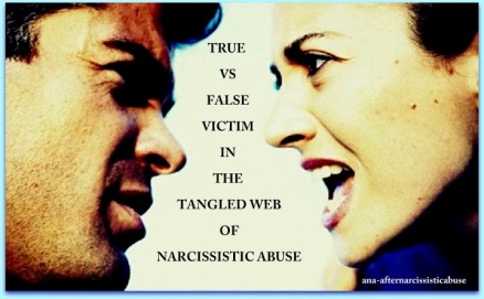 true vs false victim